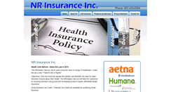 Desktop Screenshot of nrinsurance.org